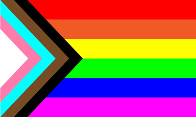 Diversity of the LGBTQ+ comunity vector format high quality