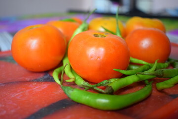 red tomatoes