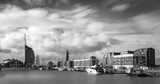 Fototapeta Miasta - Yachthafen in den Hafenwelten von Bremerhaven