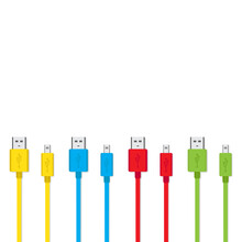 Smartphone Charger Cable Vector Design Of Various Colors