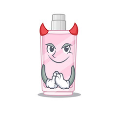 Wall Mural - Perfume clothed as devil cartoon character design on Halloween night