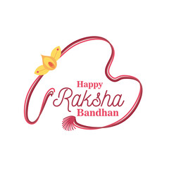 Wall Mural - Raksha bandhan yellow flower wristband detailed style icon vector design