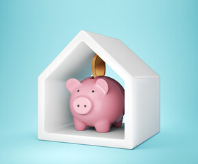 Wall Mural - piggy bank