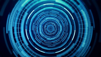 Wall Mural - hi-tech sci-fi background technology