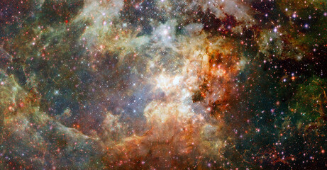 Wall Mural - galaxy shine. elements of this image furnished by nasa