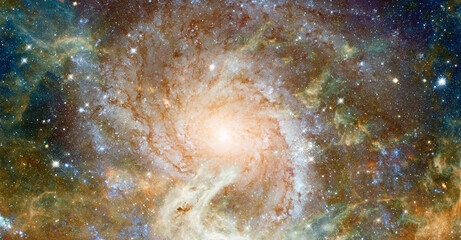 Wall Mural - galaxy shine. elements of this image furnished by nasa