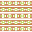 © Emrah_Avci - Vector seamless pattern texture background with geometric shapes, colored in brown, green, white colors.
