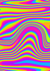 Wall Mural - colored graphic elements. dynamic lines. gradient banners with flowing liquid forms. template for th