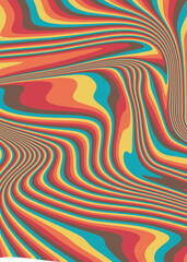 Wall Mural - colored graphic elements. dynamic lines. gradient banners with flowing liquid forms. template for th