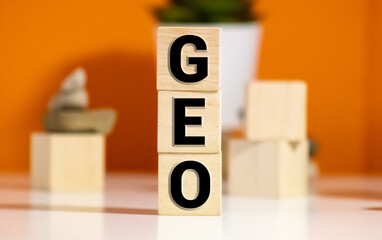geoethics - interdisciplinary field between geosciences and ethics - isolated text in letterpress wo