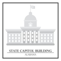 Canvas Print - State capitol building