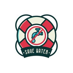 Sticker - Savewatericon