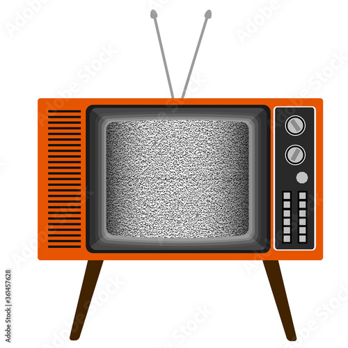 リアルでレトロな可愛いテレビのイラスト 砂嵐ノイズ画面 脚付き Vector De Stock Adobe Stock リアルでレトロな可愛いテレビのイラスト 砂嵐ノイズ画面 脚付き Vector De Stock Adobe Stock