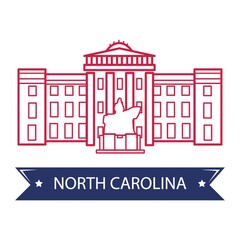 Poster - Northcarolinastatecapitol