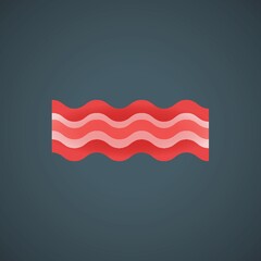 Canvas Print - Bacon strip