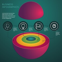 Poster - Business infographic