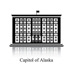 Sticker - Capitol of alaska