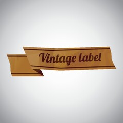 Sticker - Vintage label