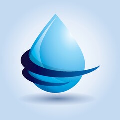 Sticker - Abstract droplet icon