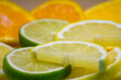 Citrus Fruits Background