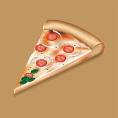 Poster - Pizza slice