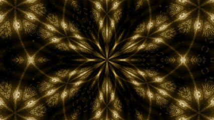 Wall Mural - Abstract kaleidoscope background. Luxury particles.Glittering Bokeh Glamour Abstract Background.