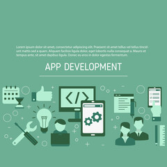 App development and design concept