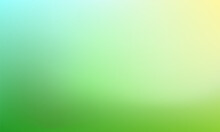 Abstract Nature Blurred Background. Green Gradient Backdrop. Ecology Concept For Your Graphic Design, Banner Or Poster. Vector Illustration