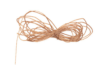 A sewing thread isolated on the white background.