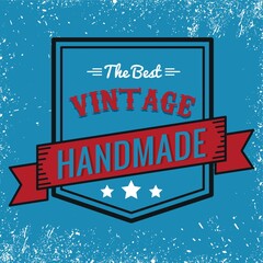 Poster - Vintage handmade design