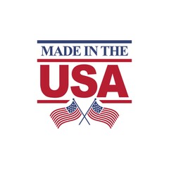 Sticker - Made in usa label