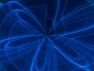Wall Mural - blue abstract graphic elements. dynamic colored shapes and lines. banners and templates with flowing