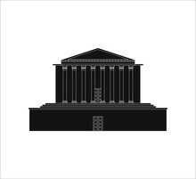 St Georges Hall Liverpool Illustration For Web And Mobile Design.