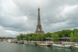Fototapeta Boho - Paris Seine Eiffel tower France