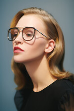 Young Lady In Eyeglasses