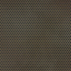 seamless gold pattern on dark gray background