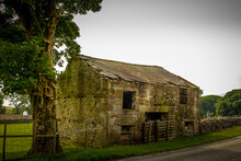 Old Abandoned Farm Barn