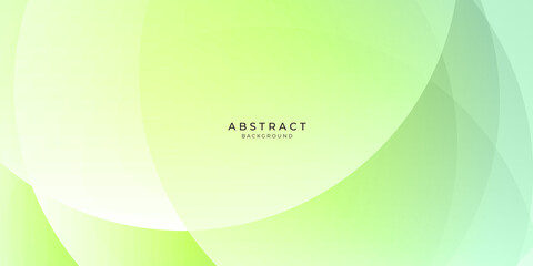 Wall Mural - modern gradient colorful of green background. green white background