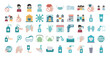 © Stockgiu - covid 19 coronavirus, prevention outbreak disease pandemic virus icons set flat design icon
