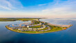 Schöne Hafenanlage auf der Insel Fehmarn als attraktives Urlaubsziel