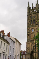 Wall Mural - Clock on a Tower