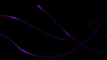 Wall Mural - Motion light effect with curve trail, Glowing shiny lines, Abstract light speed motion
