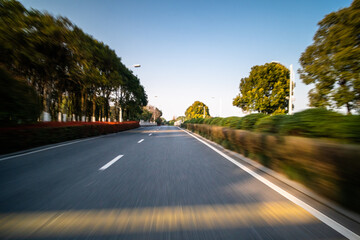 road in city