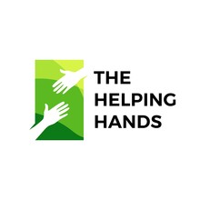 Helping Hand Logo Vector Icon Illustration