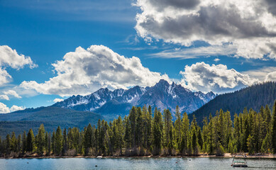 Redfish Lake is an alpine lake in the western United States in central Idaho. It is located in the Sawtooth National Recreation Area near Stanley Idaho