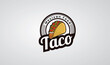 illustration Logo taco food, Mexican fast food, taco Mexican food