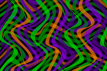 Abstract Green Background In Op Art Style. Modern Concepts For Your Design.