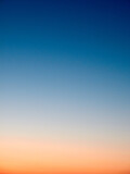 Fototapeta Zachód słońca - Degradado de colores al atardecer