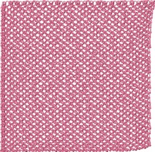 Realistic Knitting Texture. Pink Yarn Mesh With Thickens