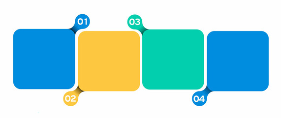 Wall Mural - vector multicolored bars with space of your text. vector illustration.
